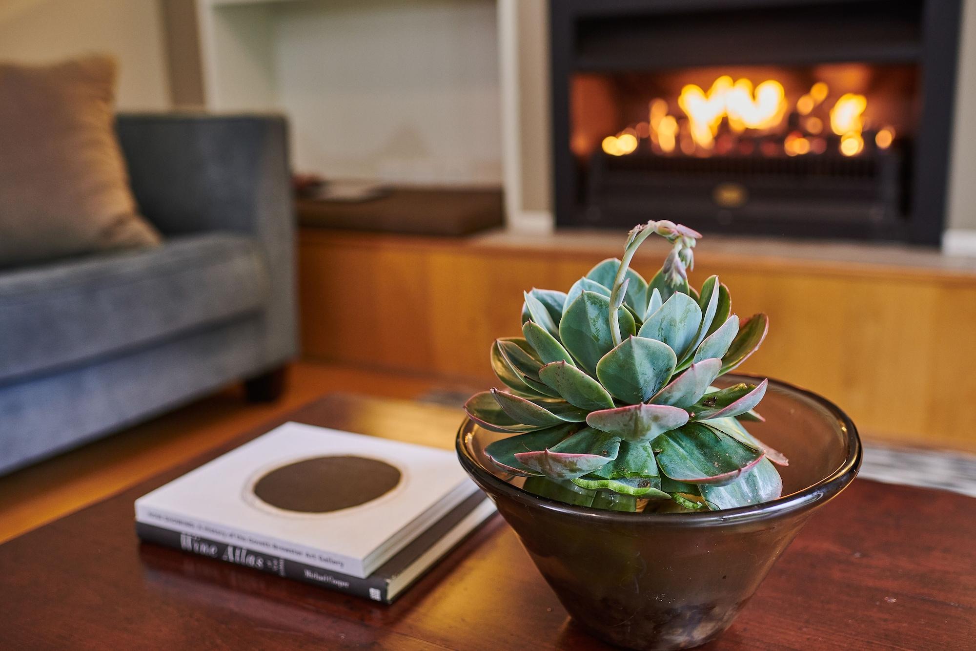 Parehua Resort Martinborough Extérieur photo A fireplace in a home